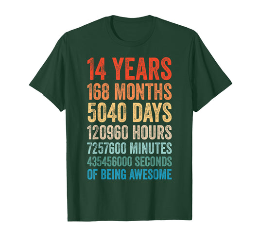 14 year old boy gift 14th birthday T-Shirt